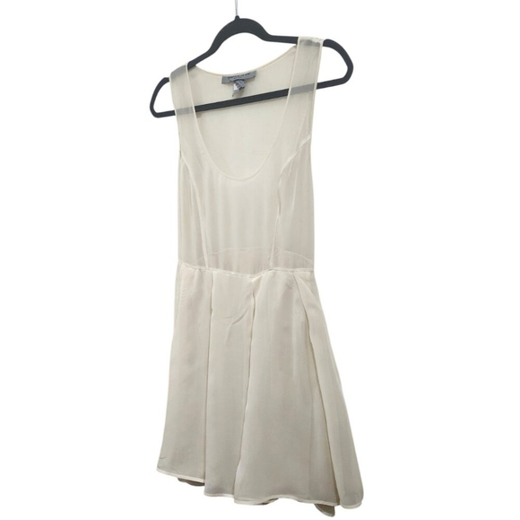 Morgane Le Fay Ruslan dress Ivory silk chiffon  Size S - Picture 3 of 12